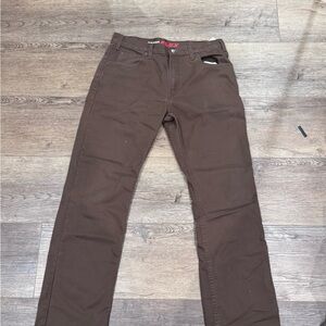 Dickies Men's Slim Fit Brown Jeans